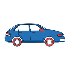 Sticker - car vehicle transport speed motor image