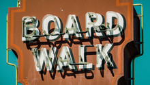 Retro Boardwalk Sign