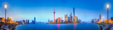 Fototapeta Nowy Jork - Shanghai skyline cityscape