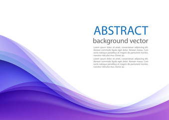 Wall Mural - blue line abstract background. vector illustration.
