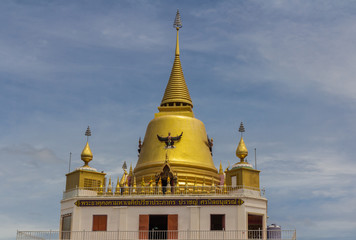 Wall Mural - Outdoor temple roof at Thailand