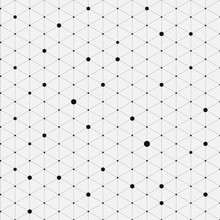 Modern Stylish Isometric Pattern Texture, Three-dimensional Rectangle, Repeating Geometric Background With Rhombus Circles Variously, Vector
