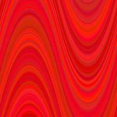 Poster - Red abstract wave background from curved stripes - vector design