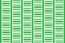 Green Horizontal Wall Stripes Pattern