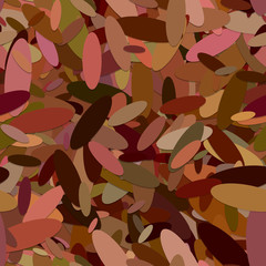 Poster - Seamless abstract chaotic elliptical background pattern - vector design from colorful ellipses