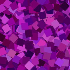 Poster - Abstract seamless geometric square background pattern - vector graphic from rotated purple squares