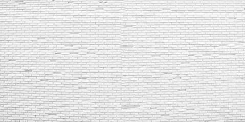 Canvas Print - Gray brick wall background