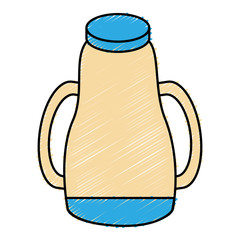 Poster - plastic bottle isolated icon vector illustration design