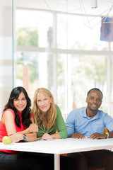 Poster - Happy Diverse Office Workers