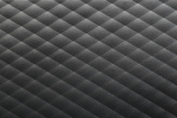  abstract surface of black plastic.