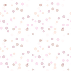 Poster - Modern Abstract Vector  Confetti Background. Seamless  dots pattern. Festive party repeat.