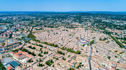 Wall Mural - Vue aérienne d'Aix en Provence