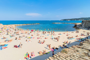 Plage de la Gravette, Antibes, France