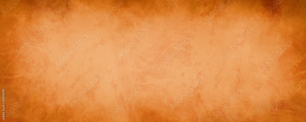 orange background with vintage marbled texture - obrazy, fototapety, plakaty 