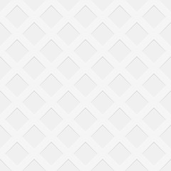 Poster - Repeating perforated texture background - spatial vector graphic pattern from negative diagonal square shaped holes