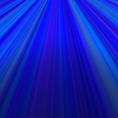 Poster - Blue ray light background - vector graphic from stripes