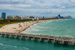 Areal View of Miami Beach