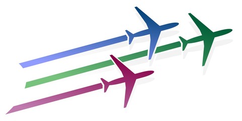 Poster - Logo of planes. 