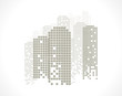 © saha_ha32 - Building and City Illustration at night, City scene on night time, Urban cityscape. Vector image.