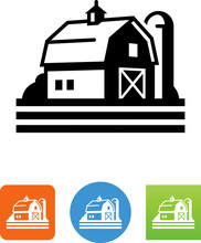 Farm Icon - Illustration
