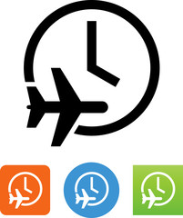 Flying Time Icon