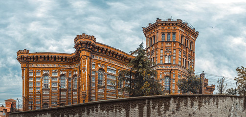 Wall Mural - ISTANBUL,TURKEY - May 6,2017:Phanar Greek Orthodox College known in Greek as Great School of Nation is oldest surviving and most prestigious Greek Orthodox school located in Balat,Istanbul,Turkey