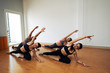 © DragonImages - Pretty Women Warming up Muscles