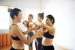© DragonImages - Group of Women Learning Dance