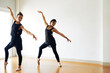 © DragonImages - Ballet Dancers Focused on Training