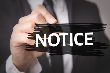 notice