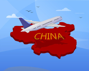 Air travel to China