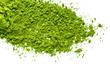 green matcha tea powder