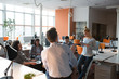 © .shock - Young Business Team At A Meeting at modern office building