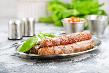 Canvas Print - sausages