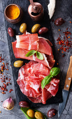 Wall Mural - prosciutto