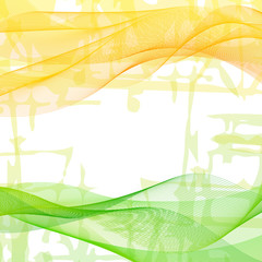 Wall Mural - Indian Independence Day concept background