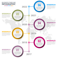Wall Mural - Business Infographics design template illustration