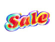 © slay19 - Colorful abstract sign with Sale