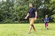 © Louis-Paul Photo - Happy father and his son playing baseball