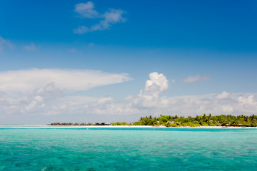 Canvas Print - Water Bungalows | Maldives Resort
