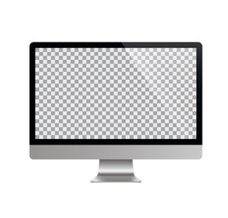 Poster - computer, realistic, 3d, isolated