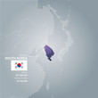 South Korea information map.
