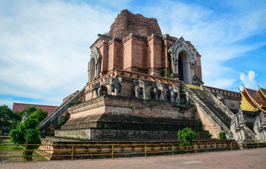 Buddhist temple in Chiang Mai, Thailand