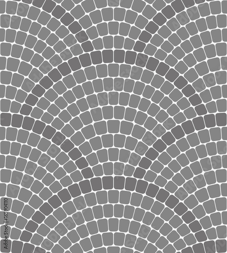 Fotomural Cobblestone Pavement Seamless vector pattern
