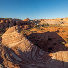 The Fire Wave im Valley of Fire State Park, Nevada