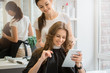 © Friends Stock - Young women sitting in beauty hair salon style