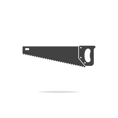 Wall Mural - Hand saw icon vector