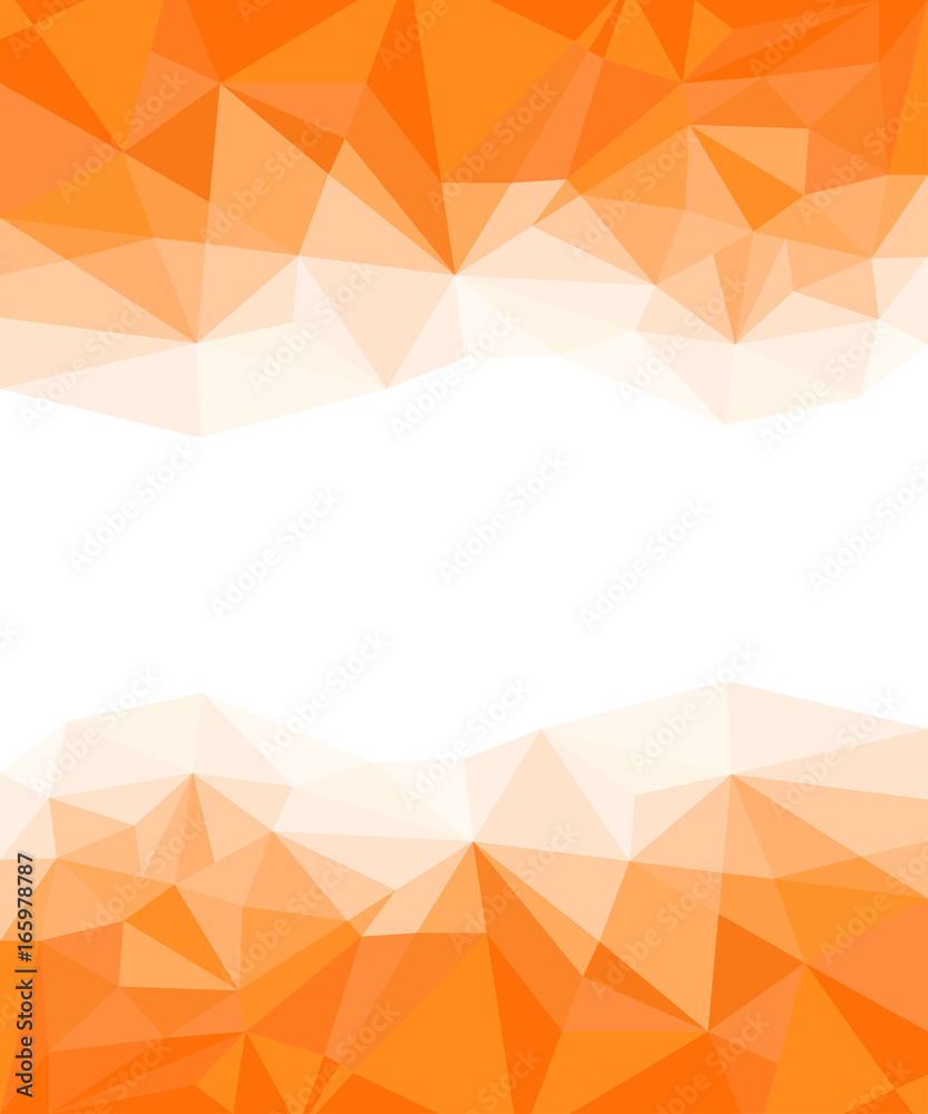 Geometric Orange and White Abstract Vector Background for Use in Design.  Stock Vector | Adobe Stock, image size:833x1000