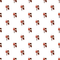 Poster - mailbox pattern seamless