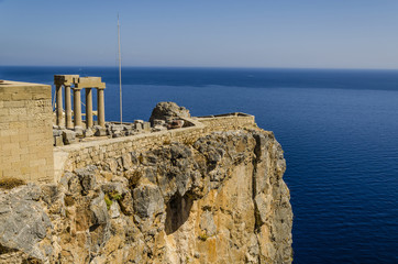 in the rhodes island its is the acient city